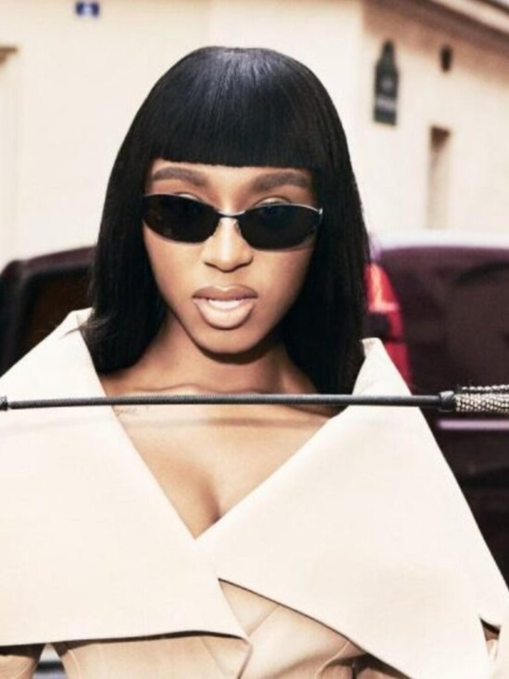 Balenciaga BB0336S 003 Unisex Oval Sunglasses - Gold / Mirror - Picture 2 of 10